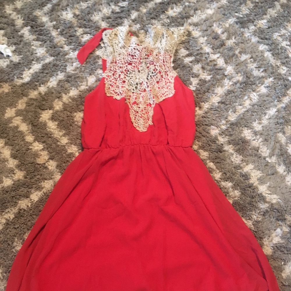 TCEC ORANGE DRESS
